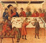 Duccio di Buoninsegna Wedding at Cana USA oil painting reproduction